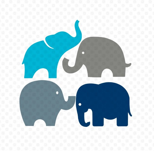509x500 Elephants Svg Elephant Svg Elephants Silhouette Svg Svg