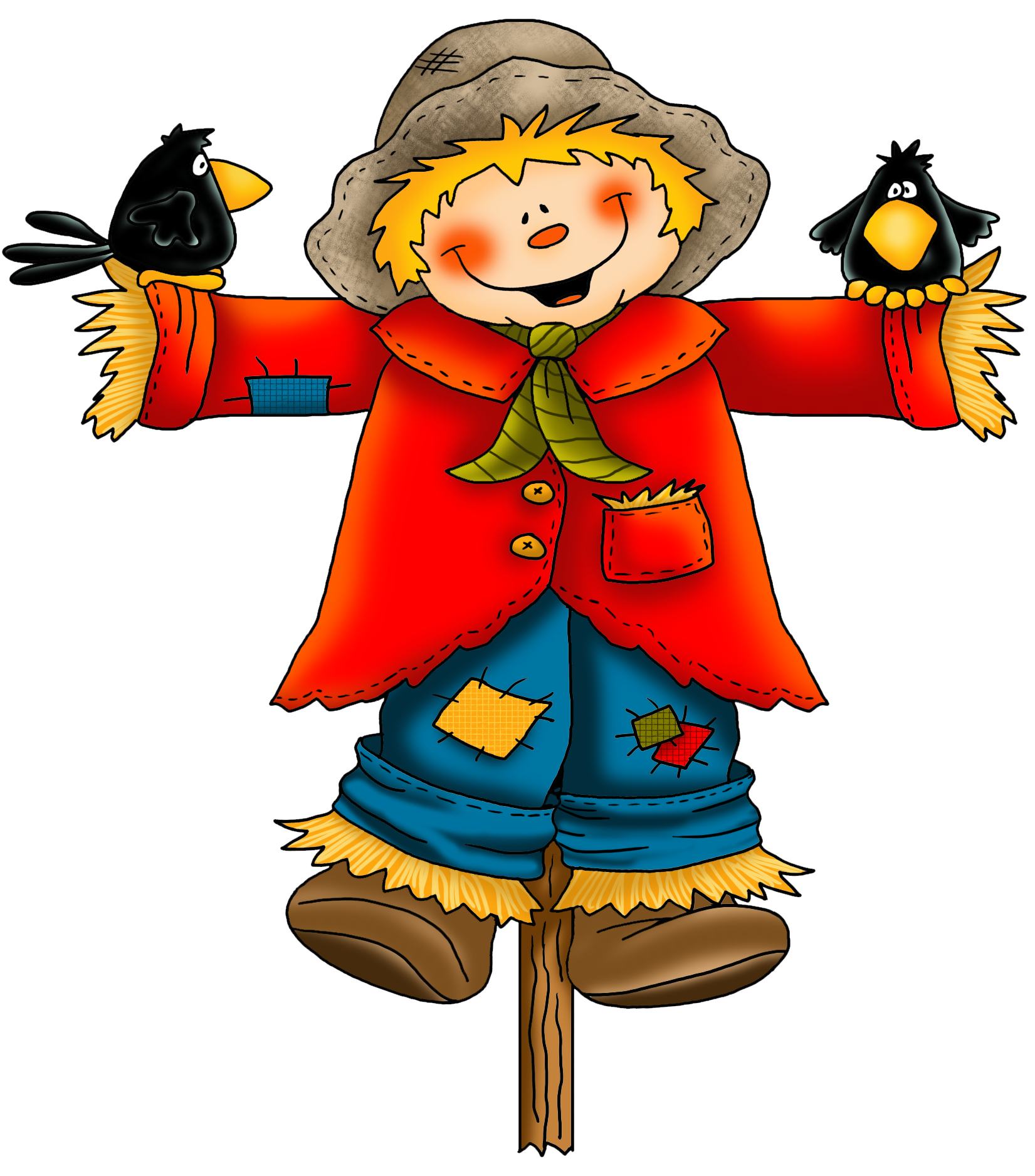 1651x1876 Scarecrow Clipart