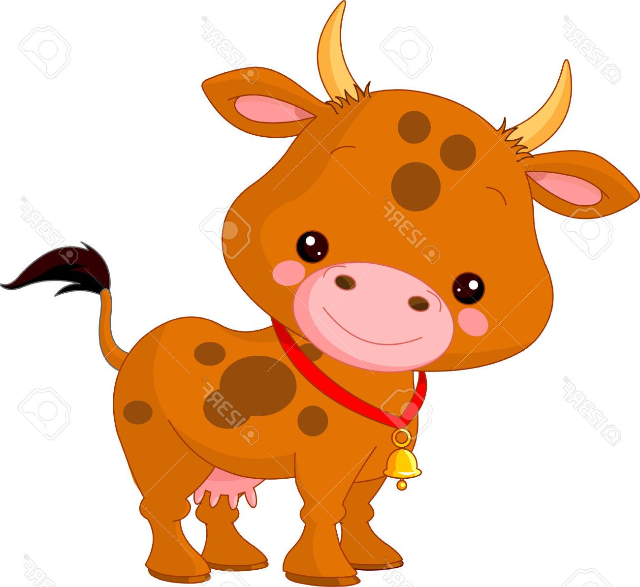 1300x1193 Best 15 Farm Animals Illustration Of Cute Cow Stock Vector Clipart