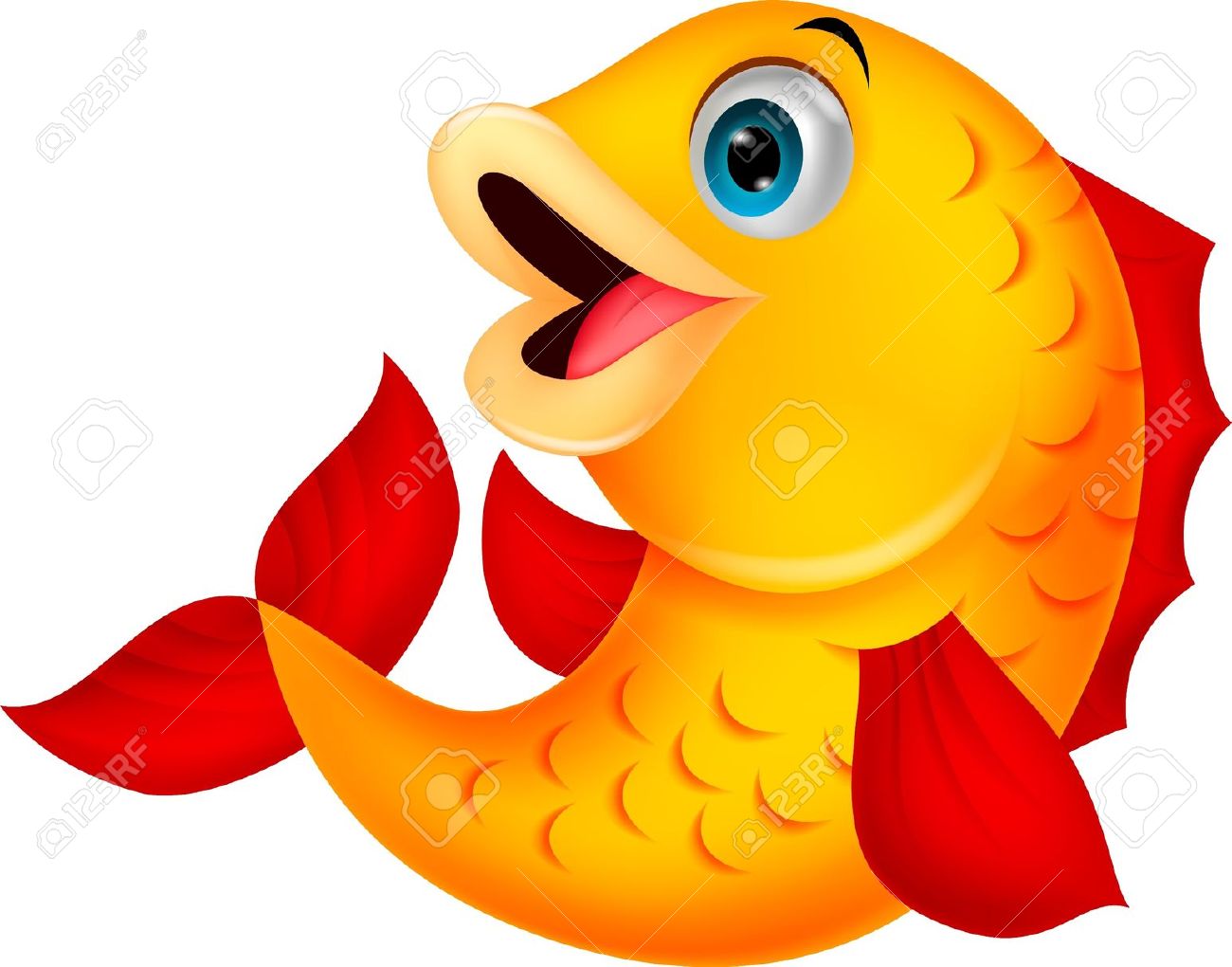 1300x1020 Fins Clipart Cute Fish