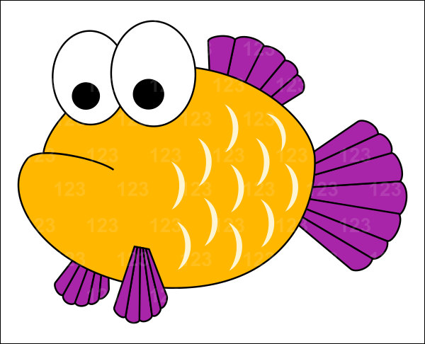 Cute Fish Clipart | Free download on ClipArtMag