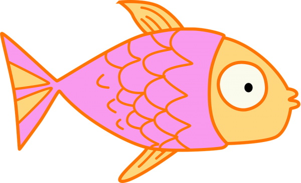 600x366 Cute Fish Clip Art Black And White Free Clipart 2 Wikiclipart