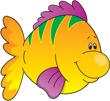 381x350 Free Cute Fish Clipart