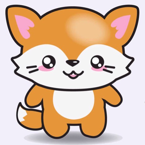 469x469 Fox Clipart Kawaii