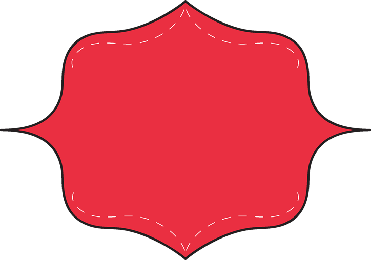 724x508 Cute Red Clipart Border