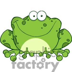 300x300 Free Cute Frog Clip Art Clipart Panda