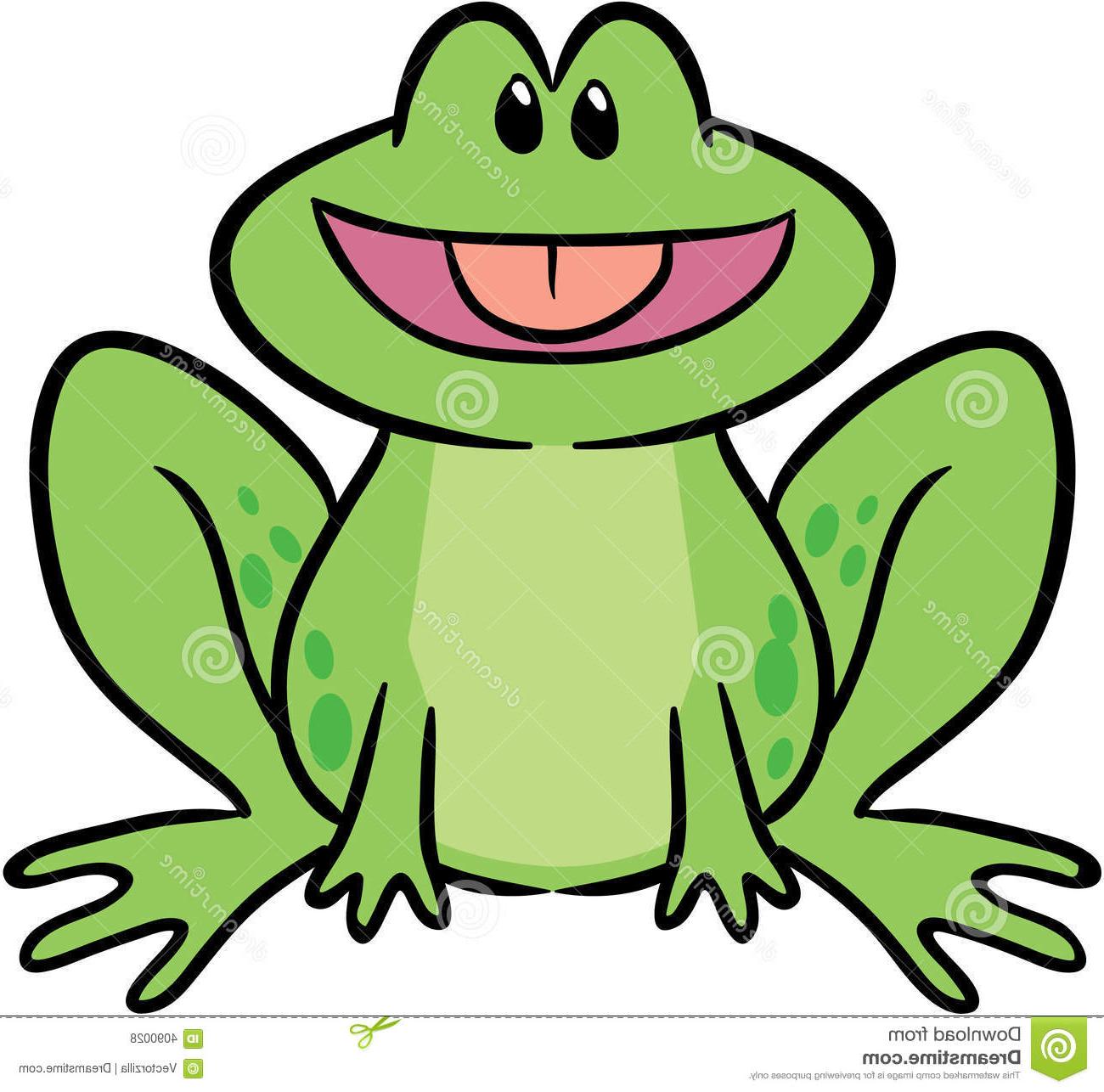 1300x1286 Unique Cute Frog Vector Illustration Drawing
