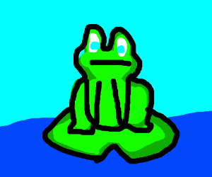 300x250 Cute Frog [Looks Like The One From Lucio]