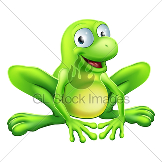 325x325 Cute Frog Character Gl Stock Images