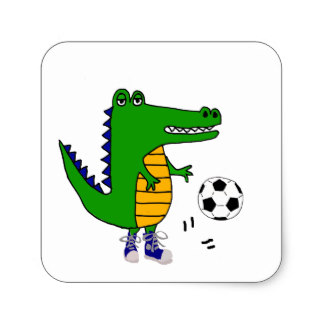 324x324 Gator Stickers Zazzle