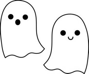 300x251 Ghostly Clipart Cute