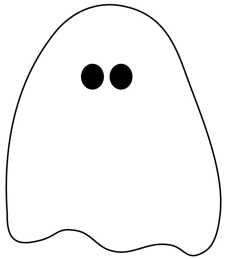 760x866 Cute Ghost Clipart Clipart Kid 2