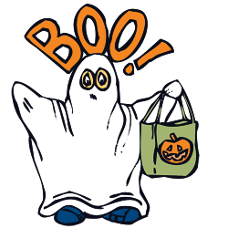 250x250 Ghost Clipart And Vector Graphics For Halloween
