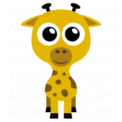 250x250 Giraffe Clipart Clipart Panda