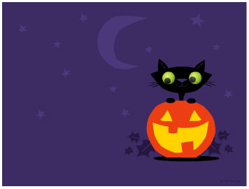 356x270 Free Desktop Wallpaper, Clip Art For Halloween Cat Lovers Band