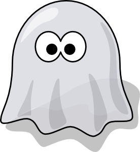 276x299 Cartoon Ghost Clip Art Free Vector 4vector