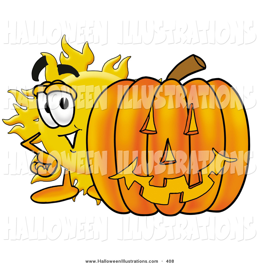 1024x1044 Halloween Cliprt Of Cute Sun Mascot Cartoon Character