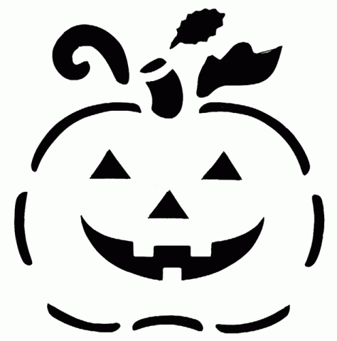 474x480 Halloween Easy Pumpkin Carving Ideas 2017, Scary Pumpkin Face
