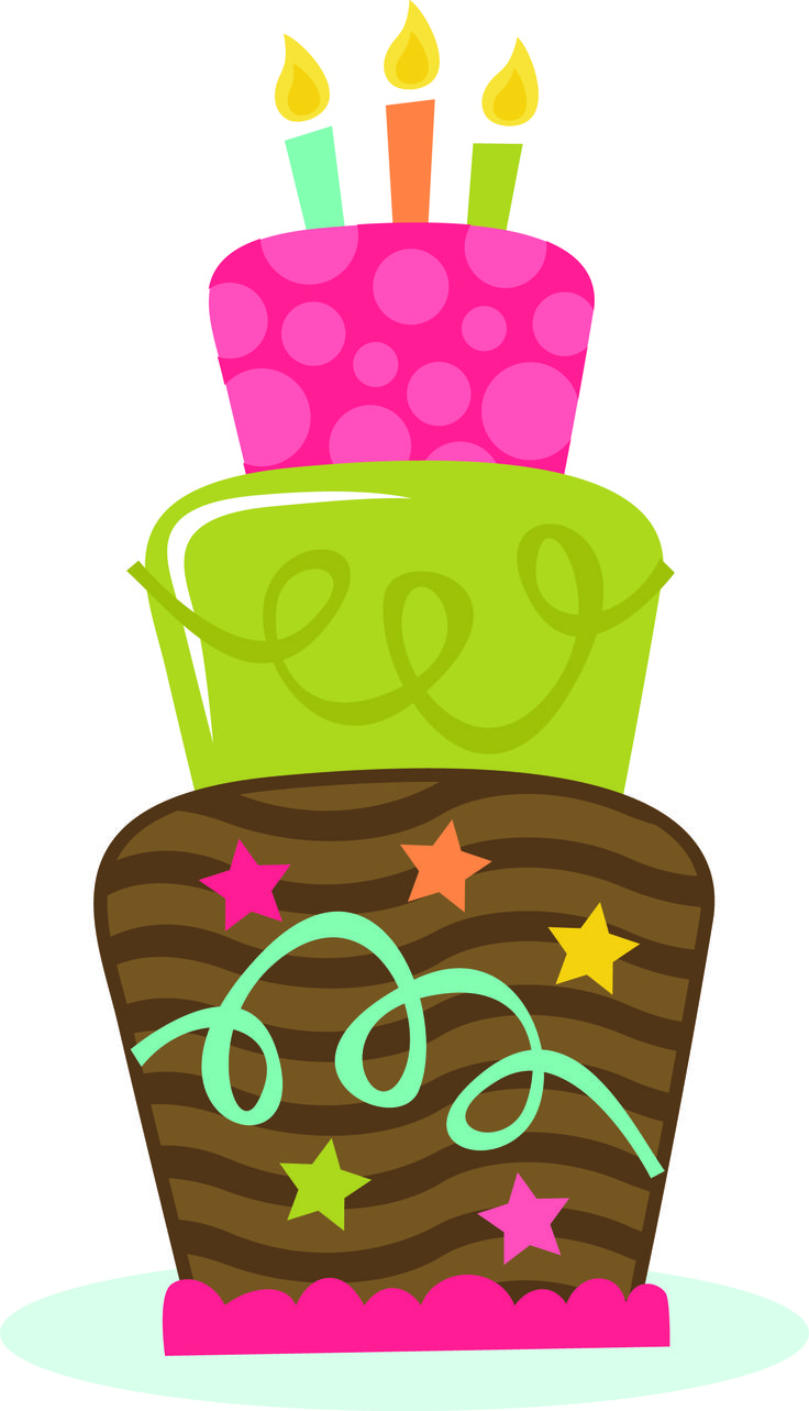 736x1283 Free Very Cute Birthday Clipart For Facebook More