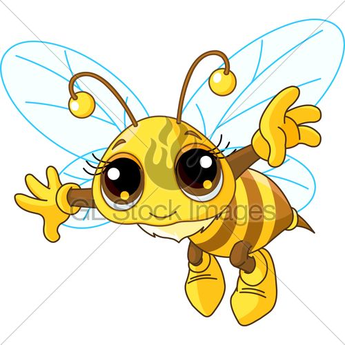 Cute Honey Bee Clipart