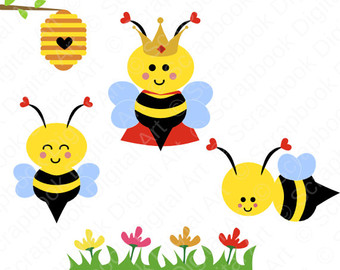 340x270 Colorful Bee Clipart, Explore Pictures