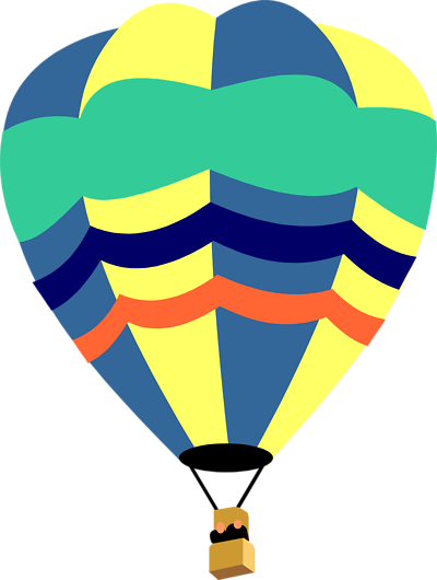 400x530 Hot Air Balloon Clip Art