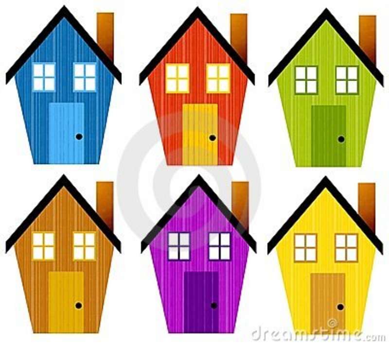 800x712 Ree Clipart Houses