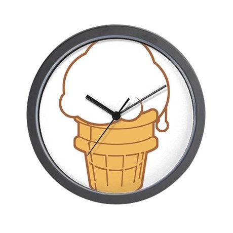 460x460 Ice Cream Clocks Ice Cream Wall Clocks Large, Modern, Kitchen