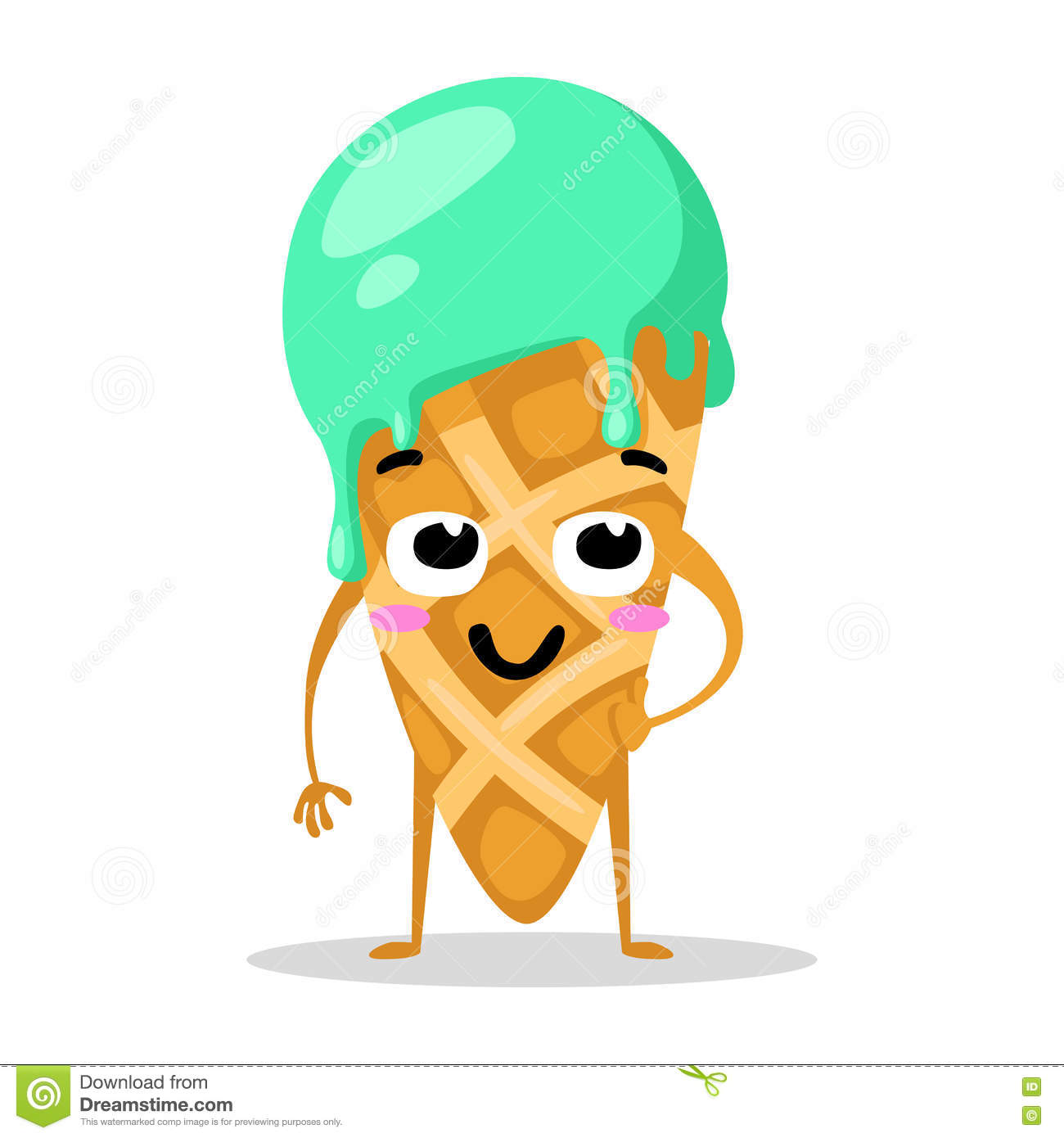 1300x1390 Ice Cream Clipart Face