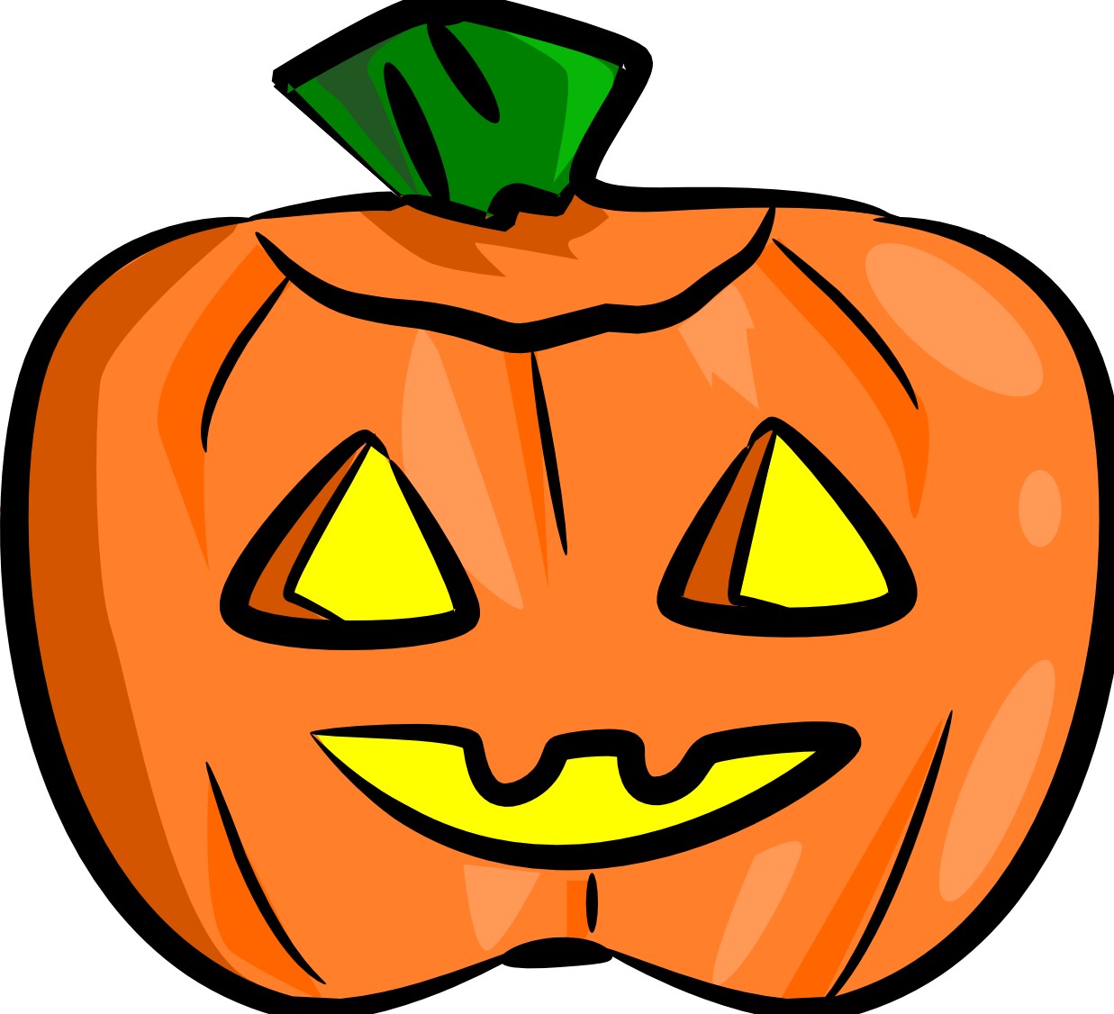 1237x1126 Halloween Jack O Lantern Clipart