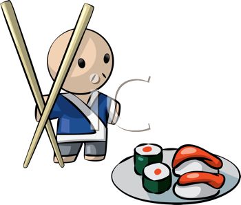 350x297 Sushi Clipart Japanese Cartoon
