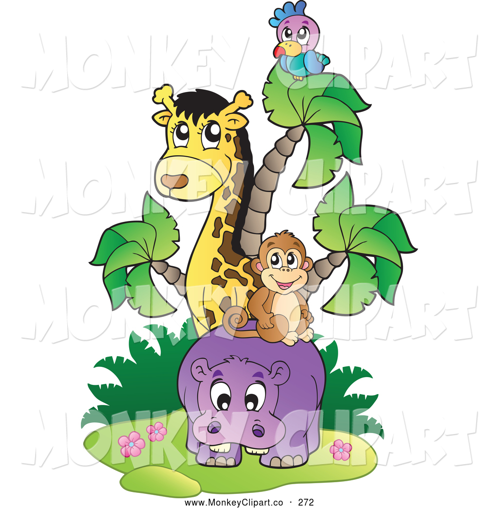 1024x1044 Hippo Clipart Jungle Animal