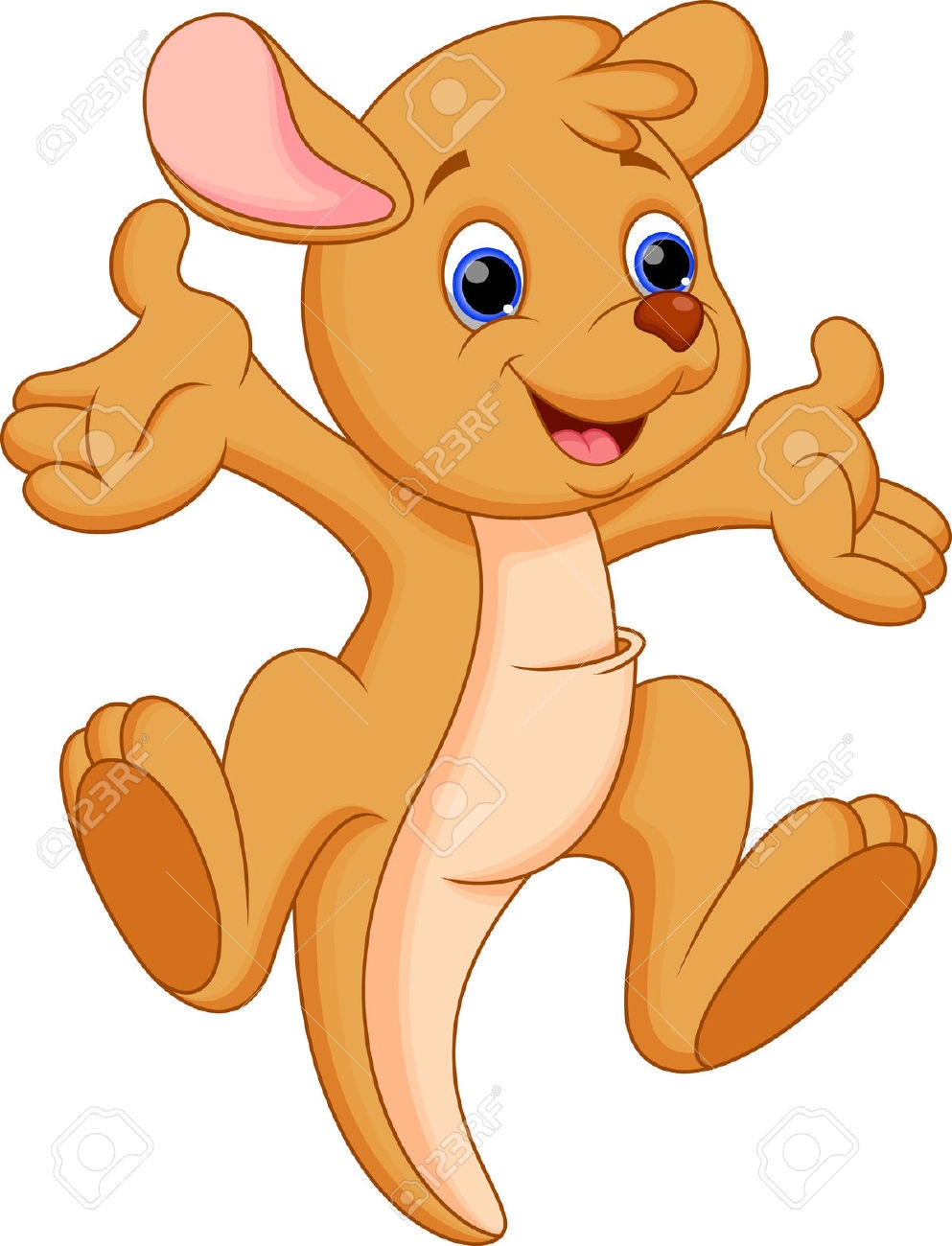 993x1300 Kangaroo Clipart Mother And Baby