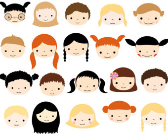 340x270 Cute Children Clipart Multicultural Clip Art Multiracial