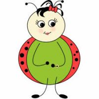 200x200 Cute Ladybug Clipart