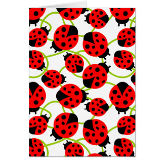 324x324 Cute Ladybug Greeting Cards