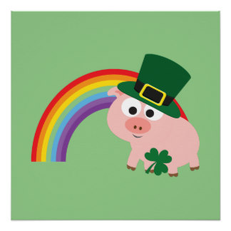 324x324 Cute St Patricks Day Posters Zazzle