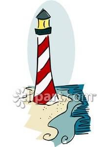 225x300 Cartoon Lighthouse