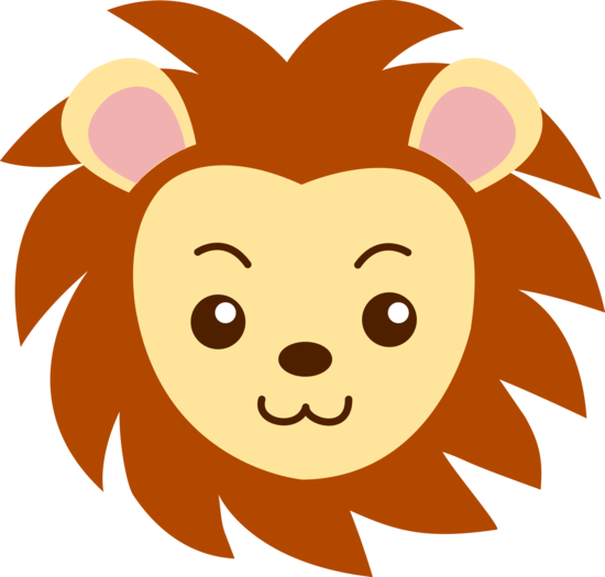 550x525 Cute Lion Clipart Black And White