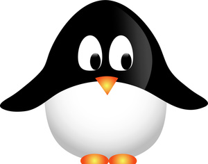 300x236 Free Penguin Clip Art Image