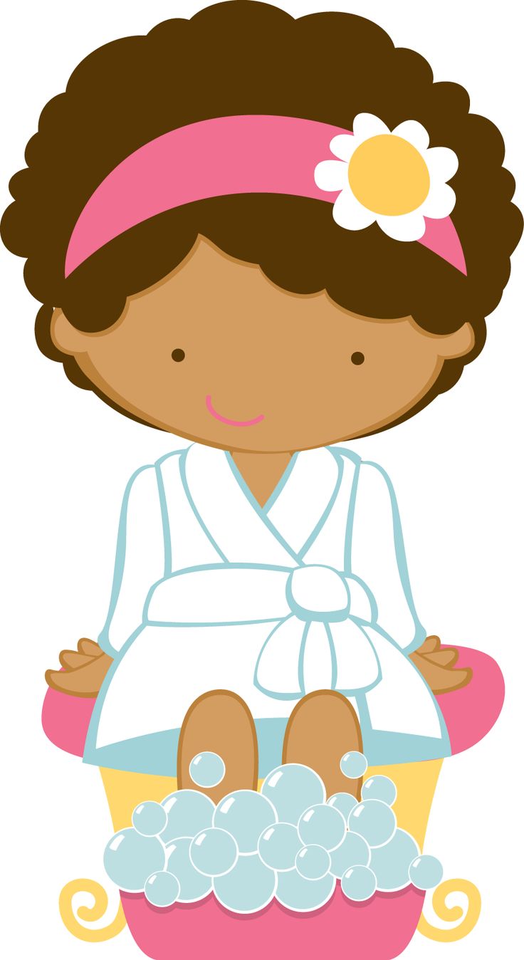 736x1348 Girly Spa Clipart