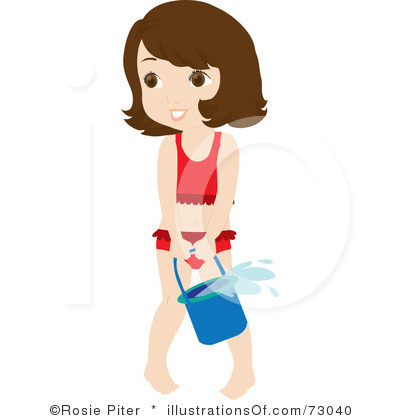 400x420 Clipart Little Girl