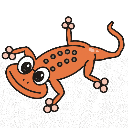 500x500 Gecko Lizard Clip Art Clipart Panda