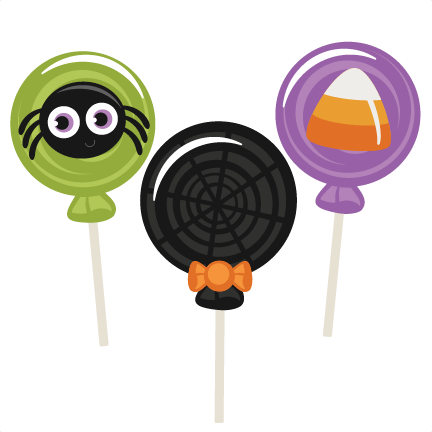 432x432 Halloween Lollipops Svg Scrapbook Title Halloween Svg Cutting