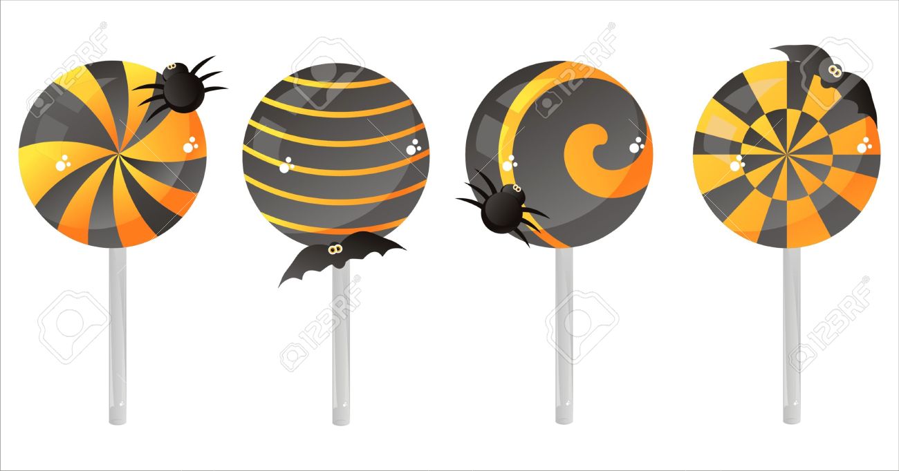 1300x682 Lollipop Clipart Halloween