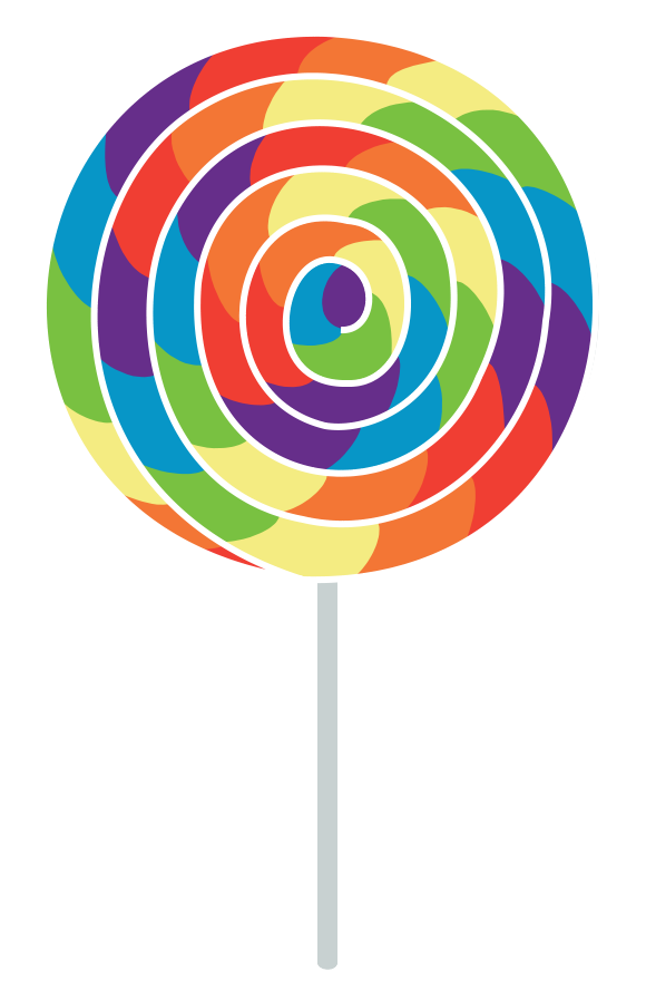 580x898 Lollipop Clipart Transparent Background