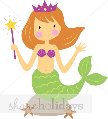 351x388 Clip Art Mermaid