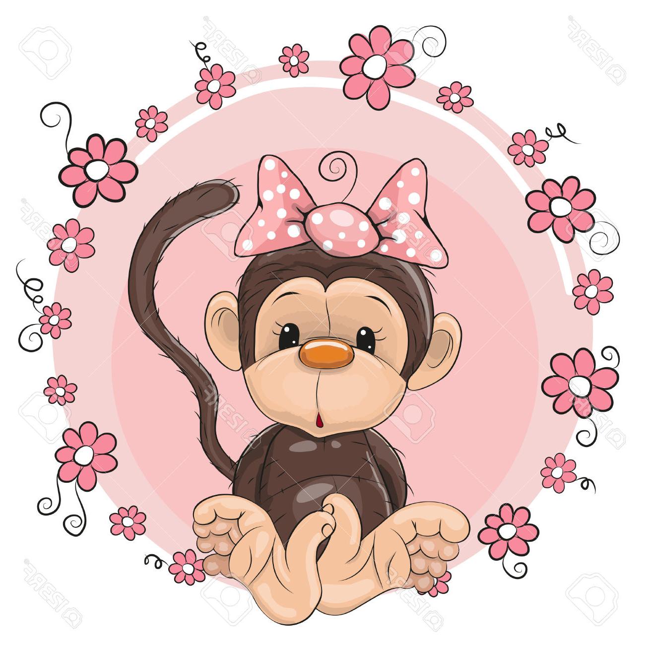 Cute Monkey Drawing | Free download on ClipArtMag