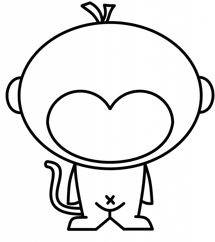 912x1024 A Drawing Of A Monkey How To Draw A Chimeric Monkey Chimeric