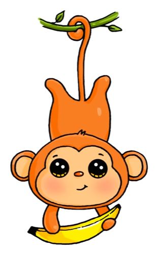 309x498 Best Monkey Drawing Ideas Black Monkey Pro